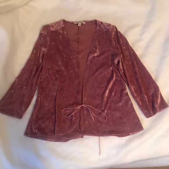 Pink Velet Jacket - Picture 1 of 4